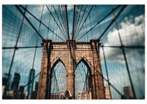 Kép - Brooklyn Bridge (90x60 cm)