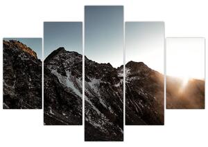 Egy sziklás hegység képe (150x105 cm)