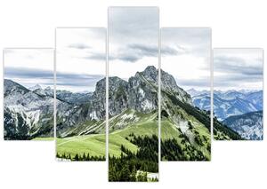 Kép - hegycsúcsok (150x105 cm)