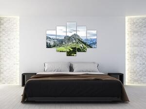 Kép - hegycsúcsok (150x105 cm)