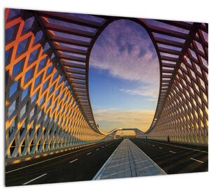 A modern hídépítészet képe (70x50 cm)