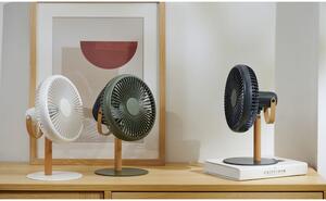 Zöld asztali lámpa ventilátorral, távirányítóval (magasság 26 cm) Beyond – Gingko
