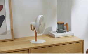 Krémszínű asztali lámpa ventilátorral, távirányítóval (magasság 26 cm) Beyond – Gingko