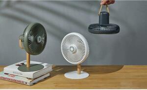 Zöld asztali lámpa ventilátorral, távirányítóval (magasság 26 cm) Beyond – Gingko