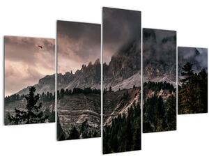 Sziklás hegyek képe (150x105 cm)