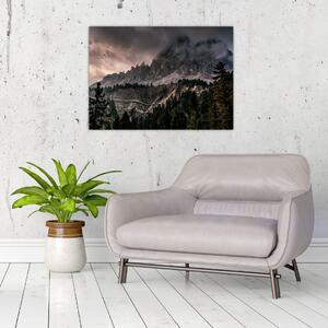 Sziklás hegyek képe (70x50 cm)