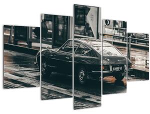 Egy mozgó autó képe (150x105 cm)