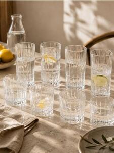 Sinsay - Poharak dombornyomott mintával 4 pack - clear