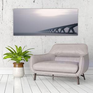 Egy híd képe a ködben (120x50 cm)