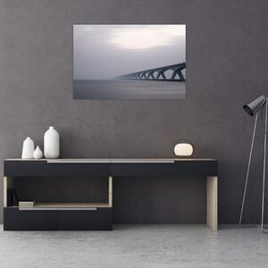 Egy híd képe a ködben (90x60 cm)