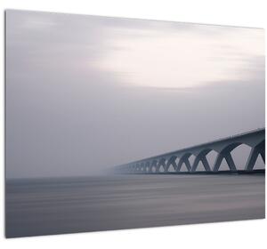 Egy híd képe a ködben (70x50 cm)