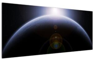 Egy űrtest képe (120x50 cm)