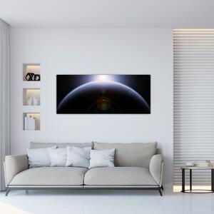 Egy űrtest képe (120x50 cm)