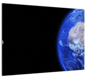 A Hold és a Föld képe (üvegen) (70x50 cm)