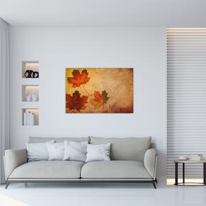 Őszi motívumú kép (90x60 cm)