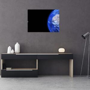 A Hold és a Föld képe (üvegen) (70x50 cm)