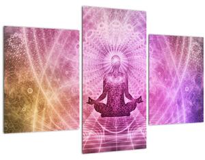 Kép - Meditációs aura (90x60 cm)