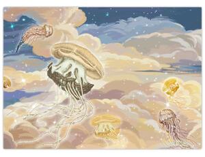 Kép - mennyei medúza (70x50 cm)