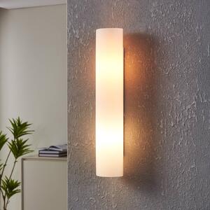 EGLO Zena egyszerű fali lámpa, 39 cm magas, dimmelhető, Fehér / opál, Nappali / Étkező, fém, Modern