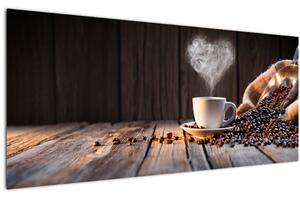 Kép - Kávé idő (120x50 cm)