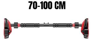Barmaster™ Ajtókeret állítható Húzódzkodó Rúd, 70-100 cm