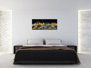 Kép - zlaté hory (120x50 cm)
