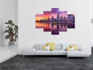 Kép - Buddhák naplementekor (150x105 cm)