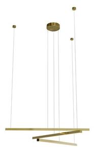 MaxLight P0474D LAMPA WISZĄCA TRIO 3 ZŁOTO SZCZOTKOWANE - MAX-P0474D