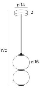 MaxLight P0469 LAMPA WISZĄCA TAMA - MAX-P0469