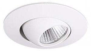 MaxLight H0104 OPRAWA WPUSTOWA MAX YUCA ROUND TILTED WHITE 3W - MAX-H0104