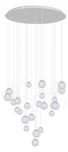 MaxLight P0386 LAMPA WISZĄCA ZOE 24x1,5W CHROMOWA - MAX-P0386