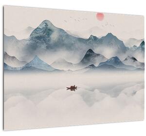 Kép - Kék-hegyi völgy (70x50 cm)