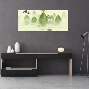 Kép - Zöld-hegyi völgy (120x50 cm)