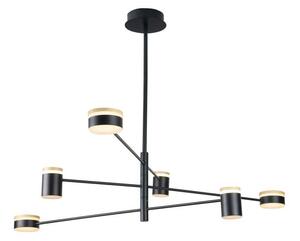 MaxLight P0407 LAMPA WISZĄCA PUMA LED 6x 7W BK/WD LED IP20