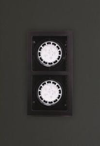MaxLight H0049 OPRAWA WPUSTOWA MATRIX II CZARNA - MAX-H0049