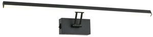 REALITY Lester Wall lamp IP20Linea with movable armmatt Black finish7W LED; 4000K; 80lm/W25000hours; CRI≧80; A+with On/Off Switch on baseSize:L602xD12