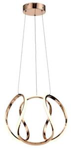 REALITY Clarence Pendant lightAlu. and silicon and IronFrance Gold finish40W LED incl.80lm/W CRI: ≧80 ; 2years warranty; A+4000K dimmable w remote con