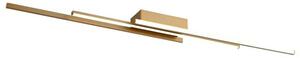 REALITY Amaroo LED wall lamp painted gold LED 24W 4000K,L:100cm*W:8*E5.5cm - REAL-639603-09