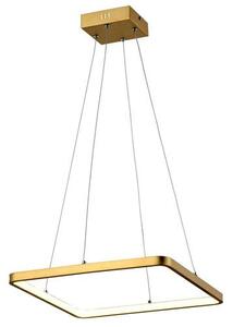 REALITY Anaya Pendant lamp,pearl GoldLED 24W 4000K25000hours; CRI≧80; A+L395*W395xH1100mm - REAL-336521-09