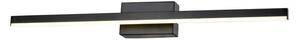 REALITY Linea Bathroom LED WL. IP 44 Black W: 60cm H: 7cm. D: 11cm. Light down. Metal parts like Luvo (pos 19) - REAL-234011-02