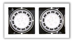 MaxLight H0060 OPRAWA WPUSTOWA MATRIX II BIAŁA GU10 AR111 IP20