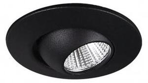 MaxLight H0105 OPRAWA WPUSTOWA MAX YUCA ROUND TILTED BLACK 3W - MAX-H0105