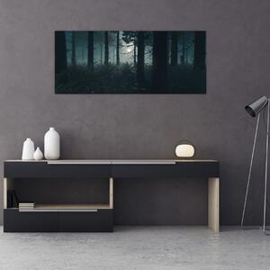 Kép - Páfrányok a holdfényben (120x50 cm)