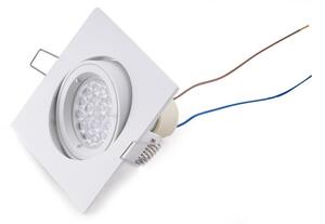 MaxLight H0039 OPRAWA WPUSTOWA FINE KWADRATOWA BIAŁA - MAX-H0039