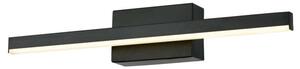 REALITY Linea Bathroom LED WL. IP 44 Black W: 40cm H: 7cm. D: 11cm. Light down. Metal parts like Luvo (pos.19) - REAL-234001-02