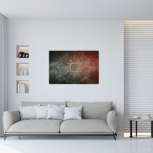 Kép - Kozmikus dodekagram (90x60 cm)