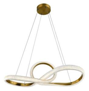 REALITY Anchorage Pendant lamp, Alu.and acrylic and Ironshiny gold finish on aluLED 4000K 40W; 80lm/W;25000hours;CRI≧80;A+Size:760*280*H1200MM - REAL-