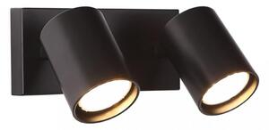MaxLight W0221 KINKIET TOP2 CZARNY - MAX-W0221