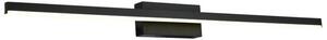 REALITY Linea Bathroom LED 12W WL. IP44sandy black W: 80cm H: 7cm. D: 7cm.Canopy L15*W7cm H3.5cm - REAL-234021-02