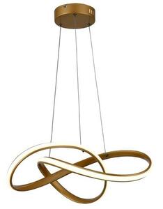 REALITY Hannah Pendant lightAlu. and silicon and IronPainting Gold finish36W LED incl.80lm/W CRI: ≧80 ; 2years warranty; A+4000K dimmable w remote con